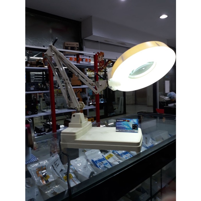 LAMPU SERVICE JEPIT + KACA PEMBESAR