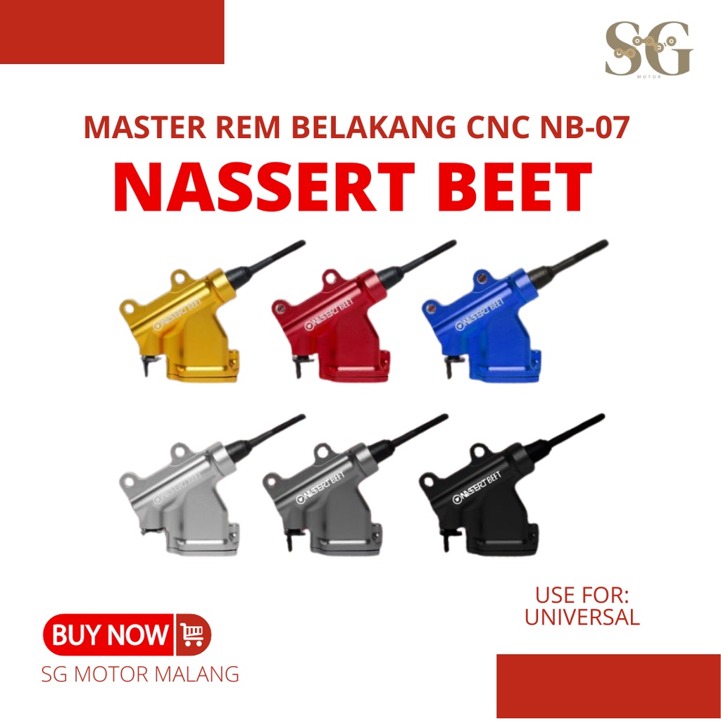 Master Rem Belakang CNC NB-07 Nassert Beet