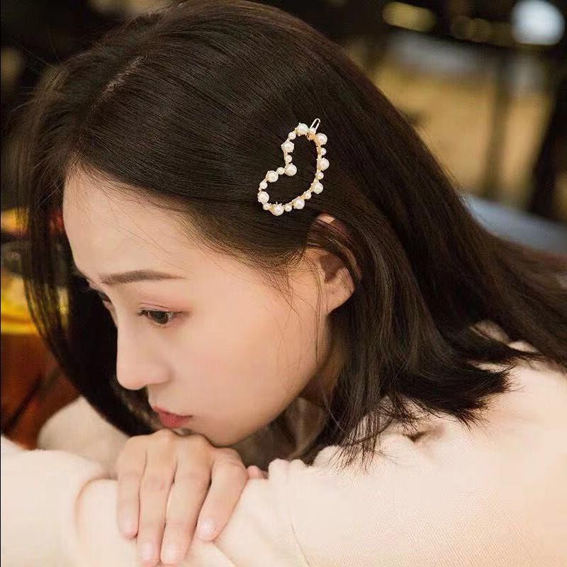 FYGALERY ACC127 Jepit Rambut Wanita Mutiara Jepitan Rambut Perempuan Hairpin Fashion Korea