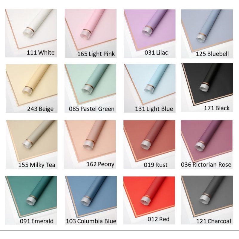 

[20 LEMBAR]WRAPPING FLOWER/kertas pembungkus bunga/ Kertas Buket Bunga Cellophane Florist