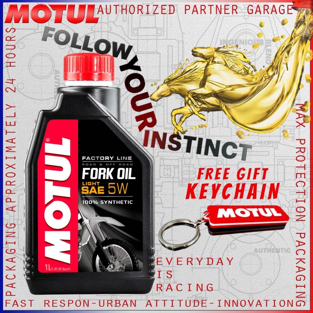 MOTUL FORK OIL LIGHT 5W - 1L OLI SHOCK OHLINS