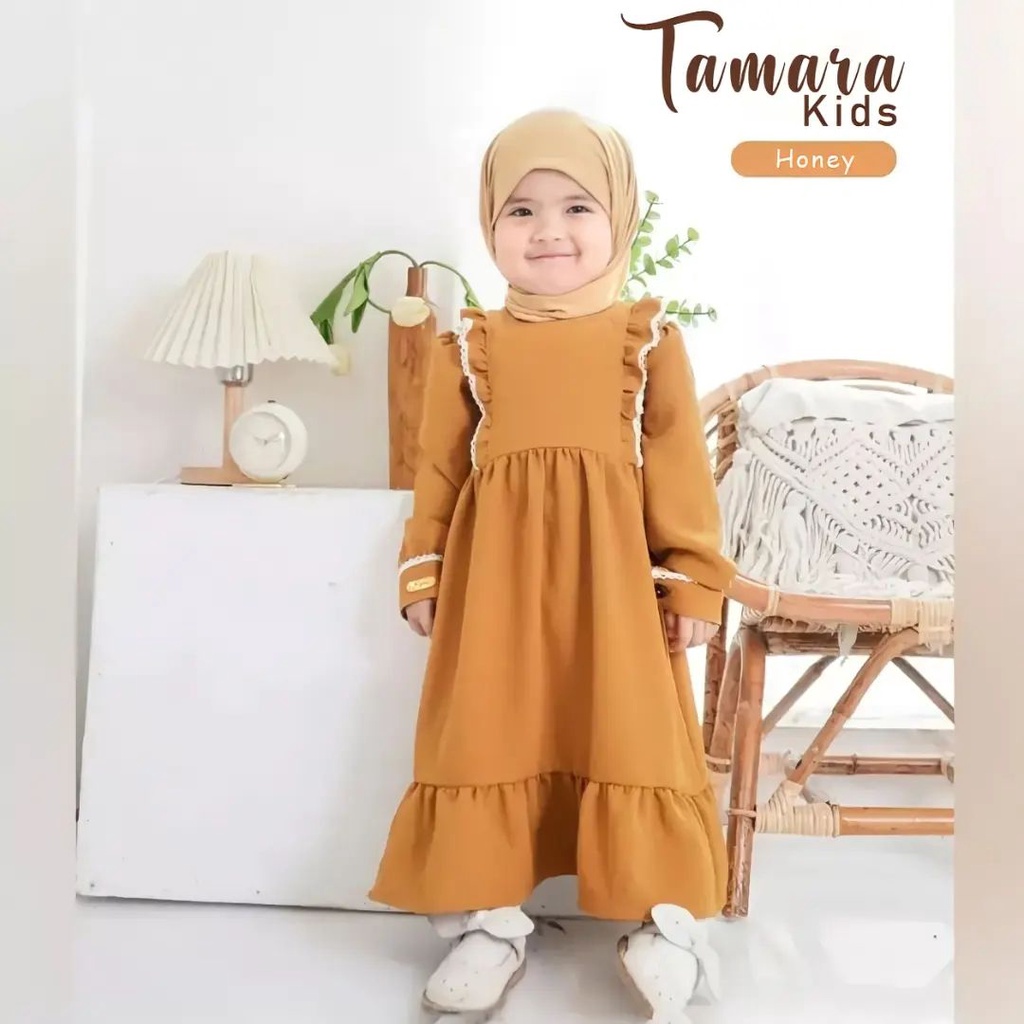 Tamara kids Gamis lucu anak perempuan Fashion muslim wanita