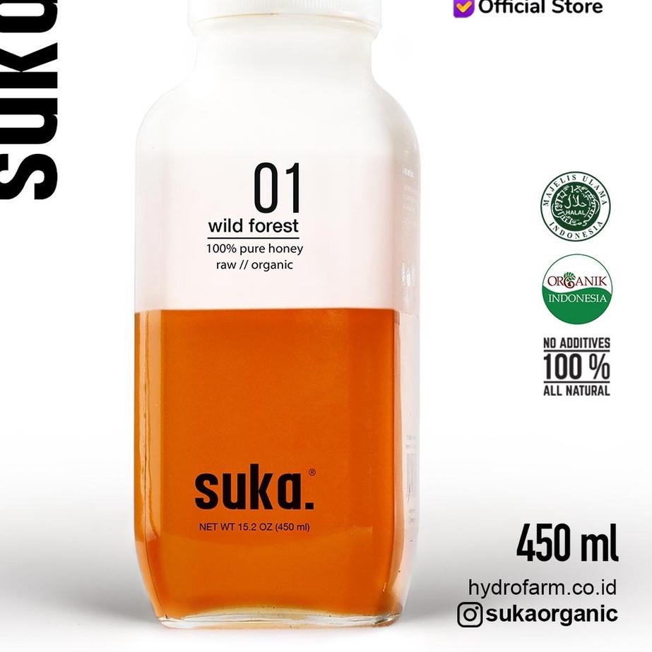 

Termurah✔️-Suka - Wild Forest Honey / Madu Hutan Liar (450 ml)