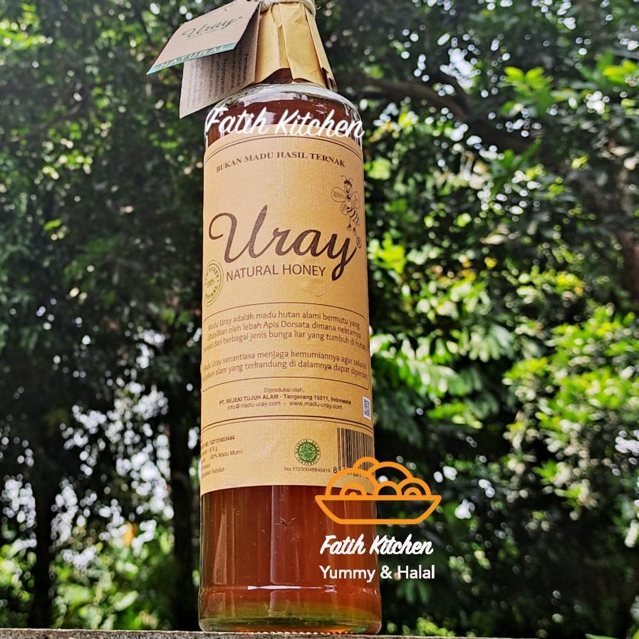 

◌ Uray 875 gr Natural Raw Honey Mentah Lebah Hutan Murni Organik ➶