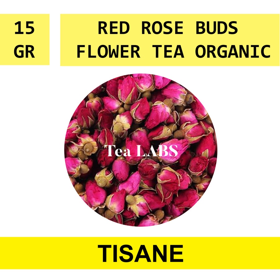 

Teh Bunga Mawar / Red Rose Buds Flower Tea / Standing Pouch