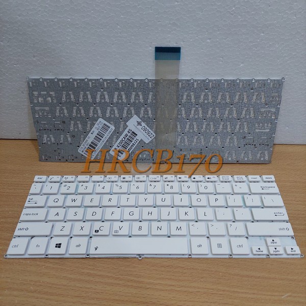 Keyboard Laptop Asus X200Ca X200Ma F200Ca F200Ma Series Putih -HRCB