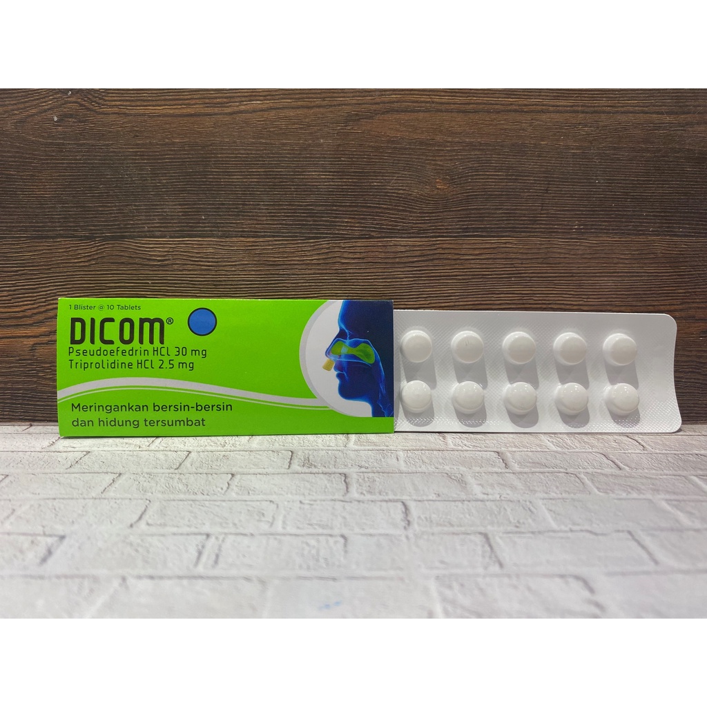 Dicom Tablet / Obat Flu dan Pilek