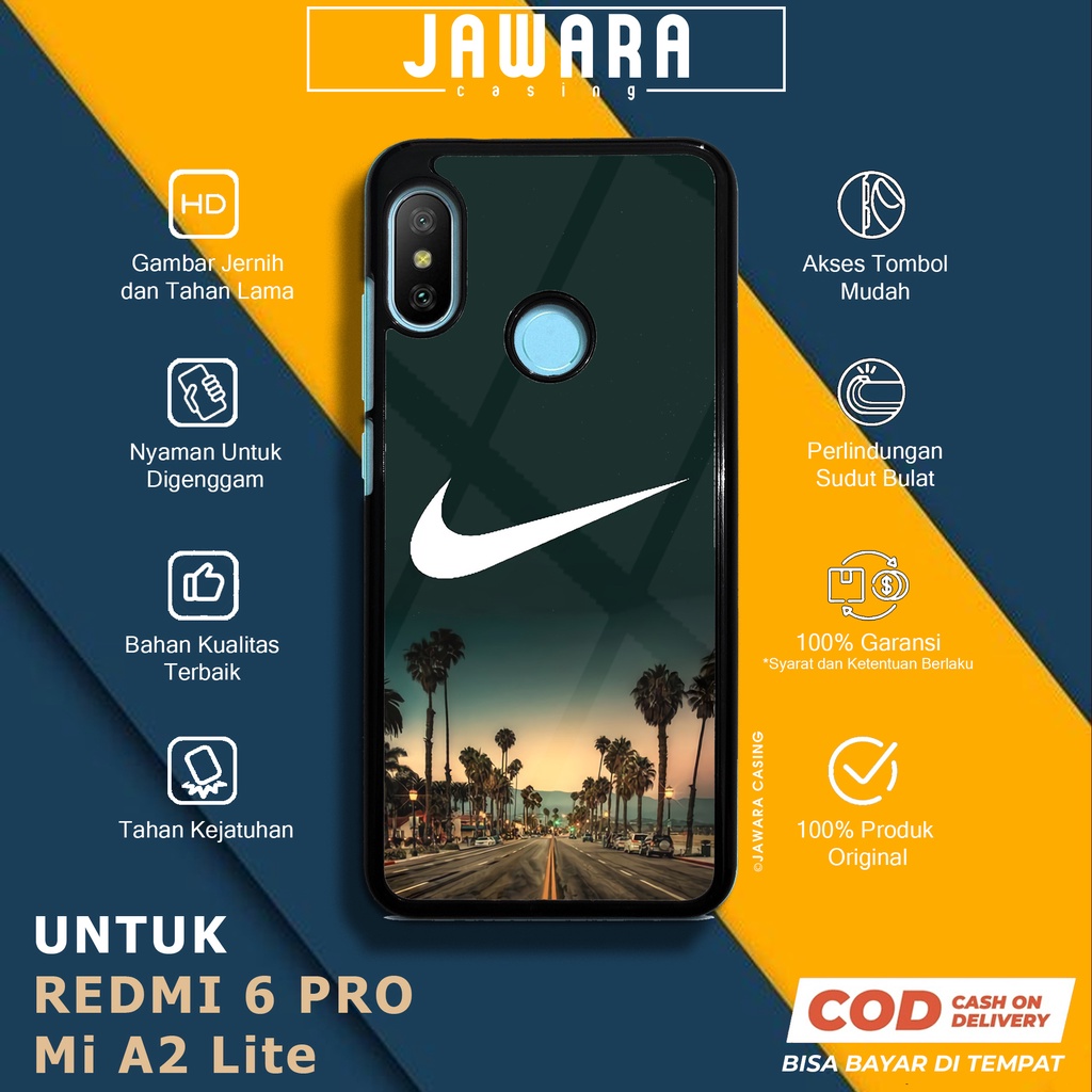 Case Redmi 6 Pro Mi A2 Lite Casing Redmi 6 Pro Mi A2 Lite Jawara Casing [NK01] Case Glossy Case Aest