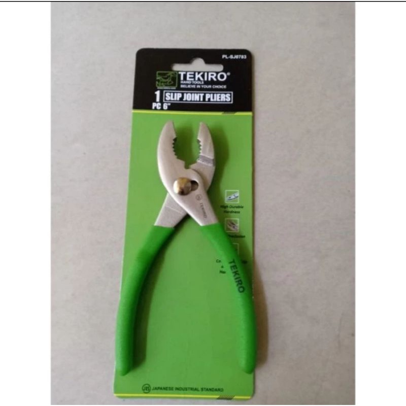 Tekiro tang slip joint 6&quot; / slip joint pliers 6 inch