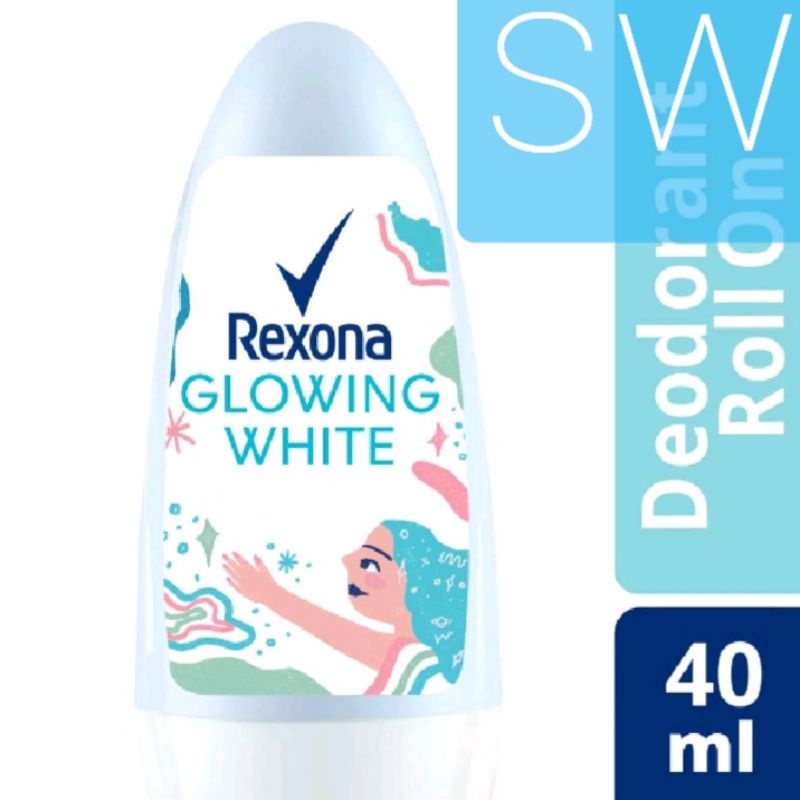 Rexona Glowing white 40ml