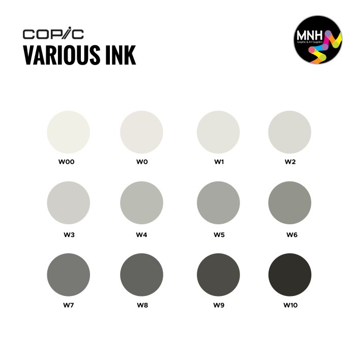 

Refill Spidol Copic Vrs Warm Grey Series W0
