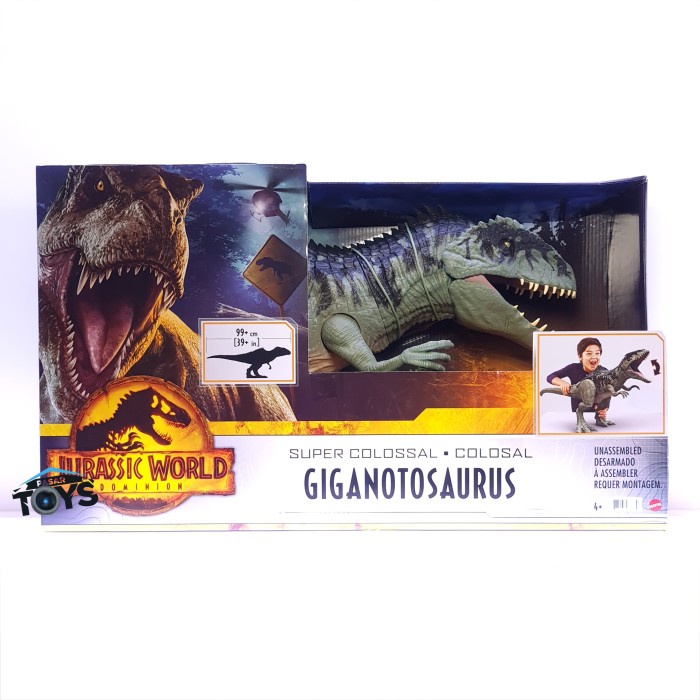 Jurassic World Dominion Super Colossal Giganotosaurus Action Figure #Original