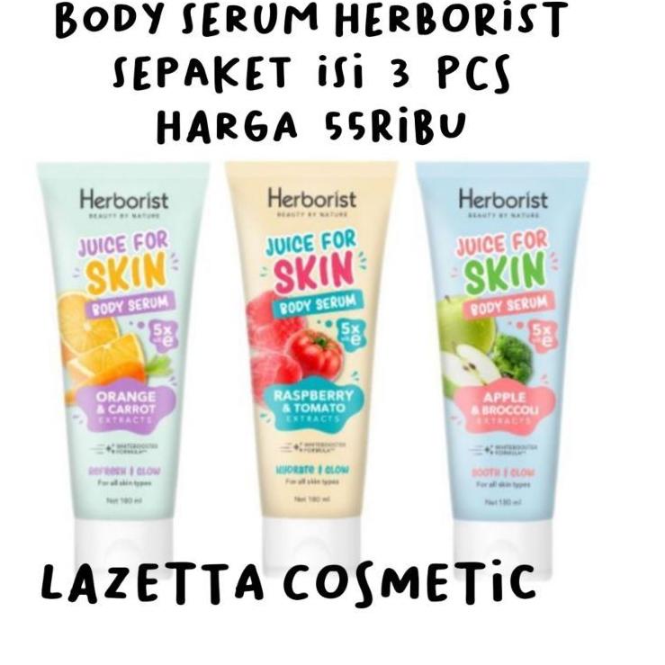 ➧ Herborist Body Serum Satu Paket 55ribu | Body Serum Herborist  | Paket Body Serum Herborist ➯