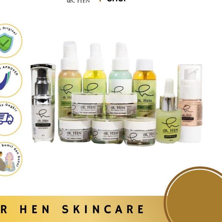 ➢ Dr Hen Clinic Skincare Original by Dr. Richard Lee ✥
