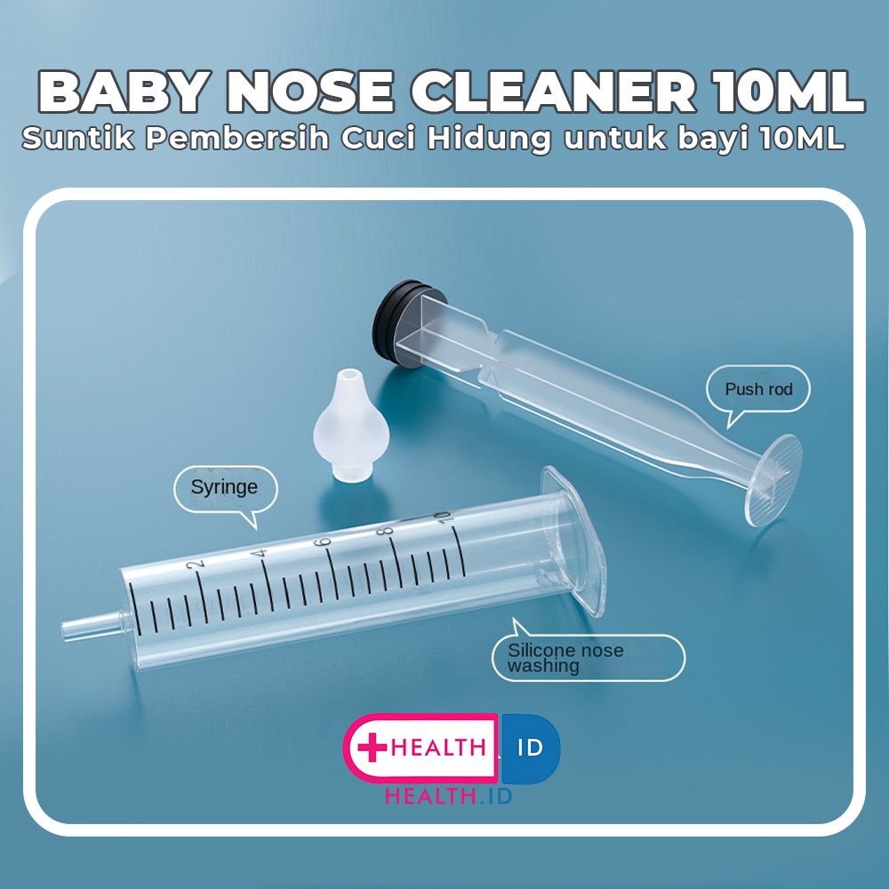 Paket Cuci Hidung - ONEMED_SPUIT 20CC, Double Spike, 500ml Nasal Wash