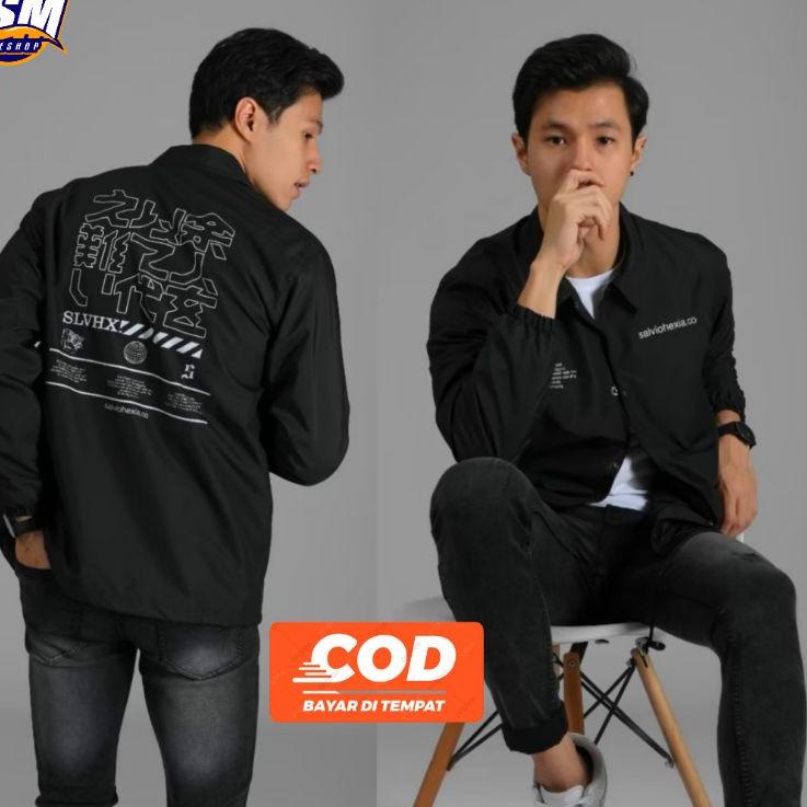 {VN.9Fe23c} JAKET COACH PRIA DISTRO POLOS ERIGO WINDBREAKER HOODIE MOTHBLESS