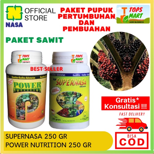 Pupuk Kelapa Sawit Terbaik / Pupuk Penyubur Bibit Kelapa Sawit / Pupuk Buah Booster Kelapa Sawit / P