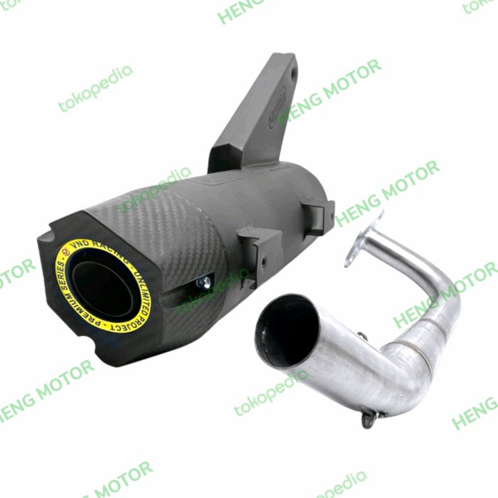 KNALPOT VND AK-777 YAMAHA FAZZIO 125CC