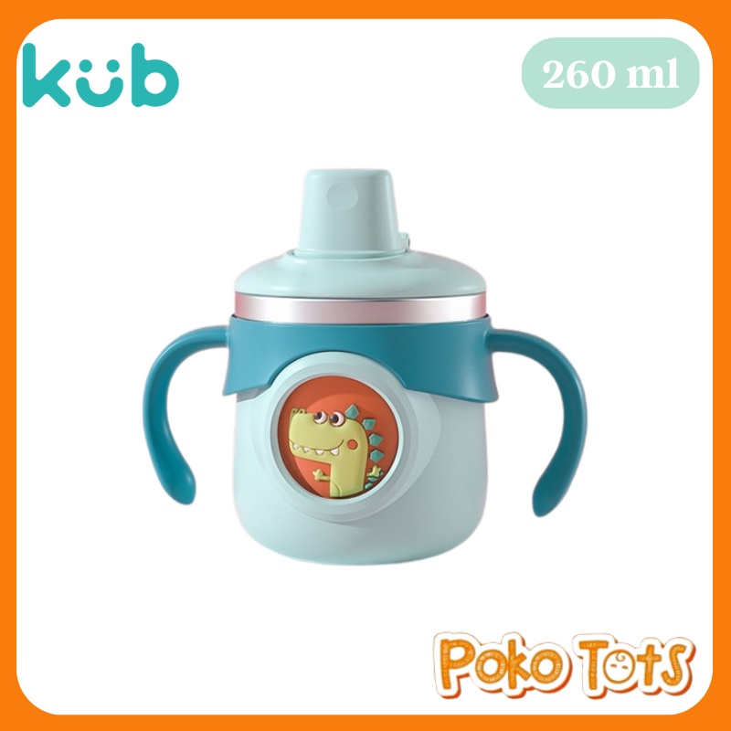 KUB Stainless Steel Milk Cup Baby 260ml Botol Minum Stainless Anak KUB