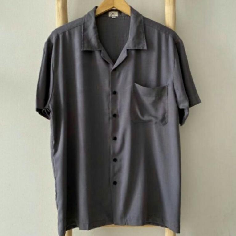 Kemeja Hawai Polos Kemeja Pria Polos Kemeja Piyama HARGA SPESIAL