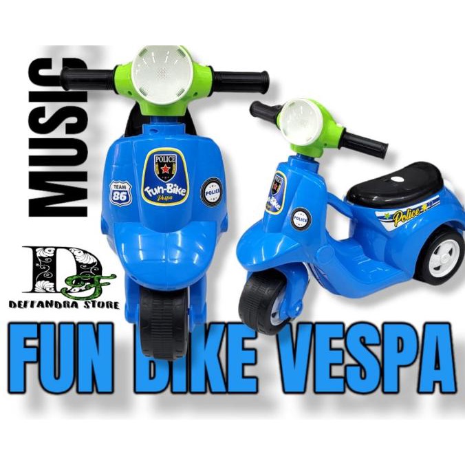 Pespa Funbike Mainan Motor Anak