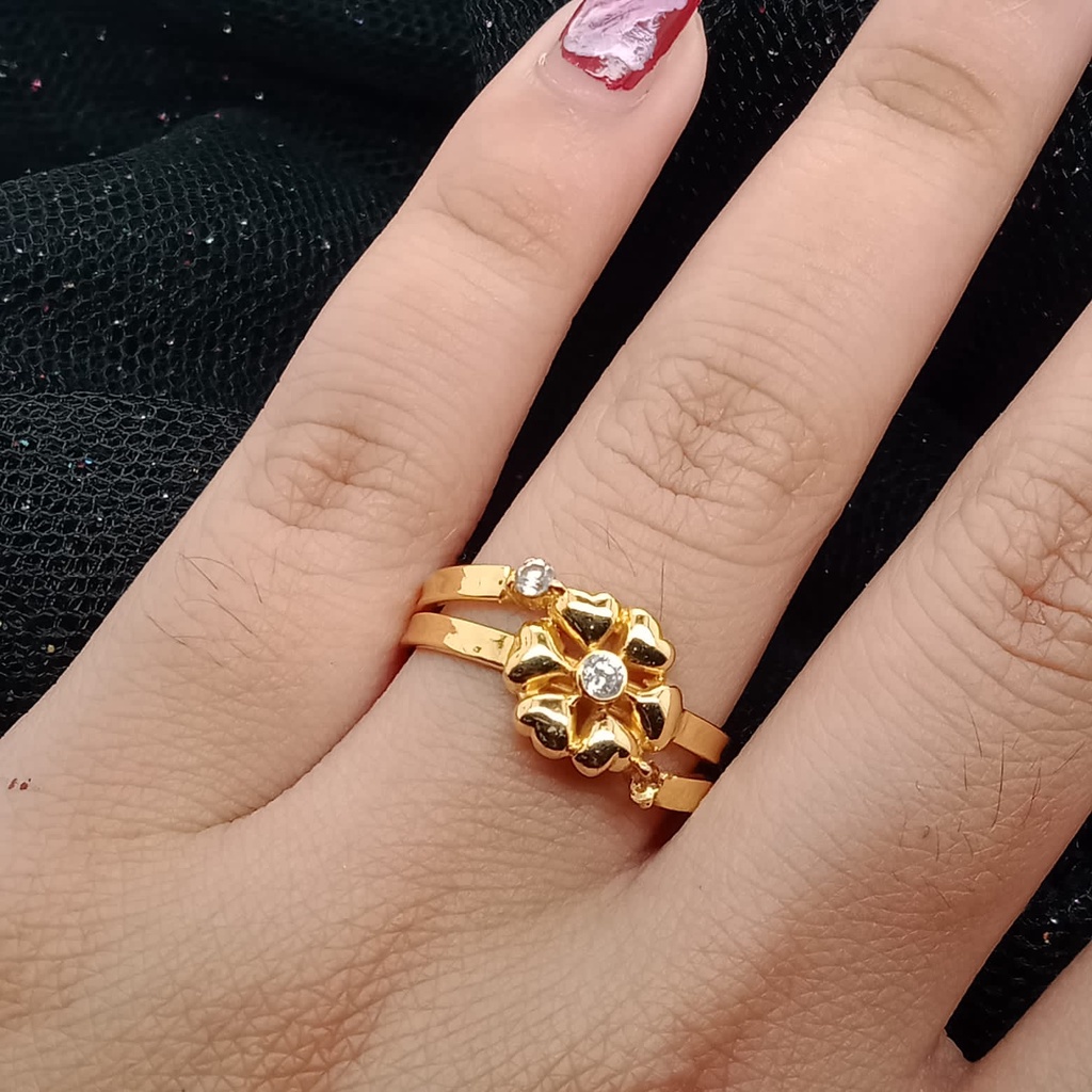 Cincin emas 17k - 2.1 gr kadar 750 - 4283