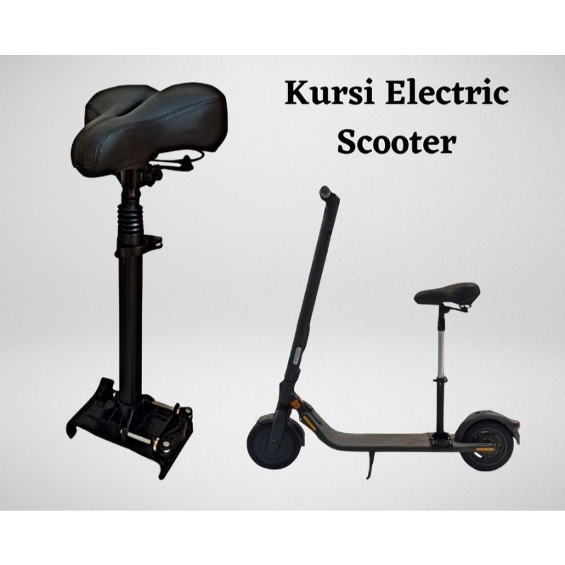 FOLDING SEAT SCOOTER ELECTRIC TERMURAH / FOLDABLE SEAT FOR SCOOTER ELECTRIC / BANGKU SKUTER LISTRIK 8,5 INCH / JOK SKUTER LISTRIK 10 INCH