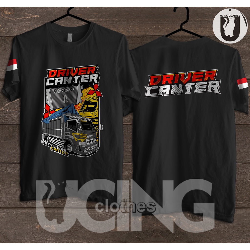 Kaos Baju Driver Mitsubishi Canter Mania Kaos Otomotif
