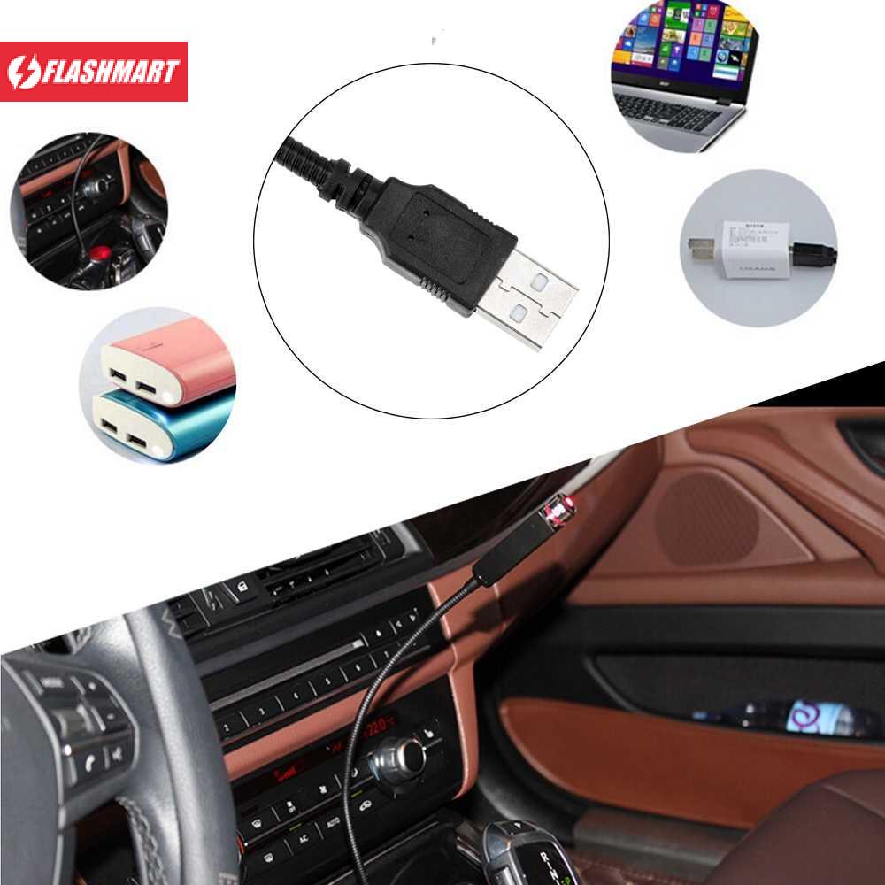 Flashmart FORAUTO Lampu LED Proyektor Dekorasi Mobil USB Bintang - 19096