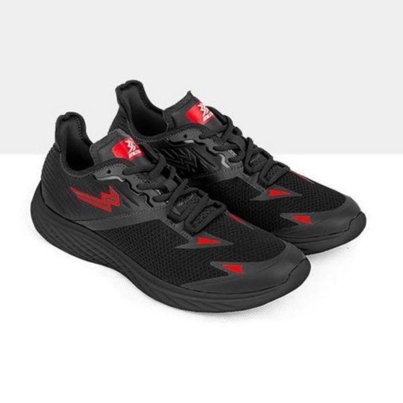 Sepatu Athletica Flash Ghost Black Red Uk 41