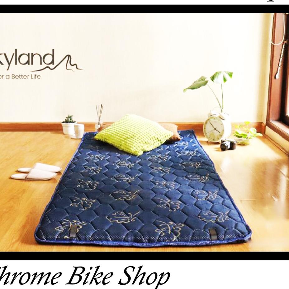 ♔ Kasur Lantai Kasur Gulung Busa Foam SKYLAND LUX Travel Bed Portable Lipat Murah Nyaman Anti Kempes