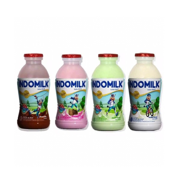 

Indomilk Susu Cair 190 ml Botol 1 dus isi 24 pcs