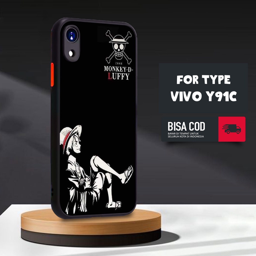 CASE VIVO Y91C / Y1S MOTIF [ANIME OP] TERLARIS CASING VIVO Y91C / Y1S BARU DOVE MATTE FUZE SOFTCASE 