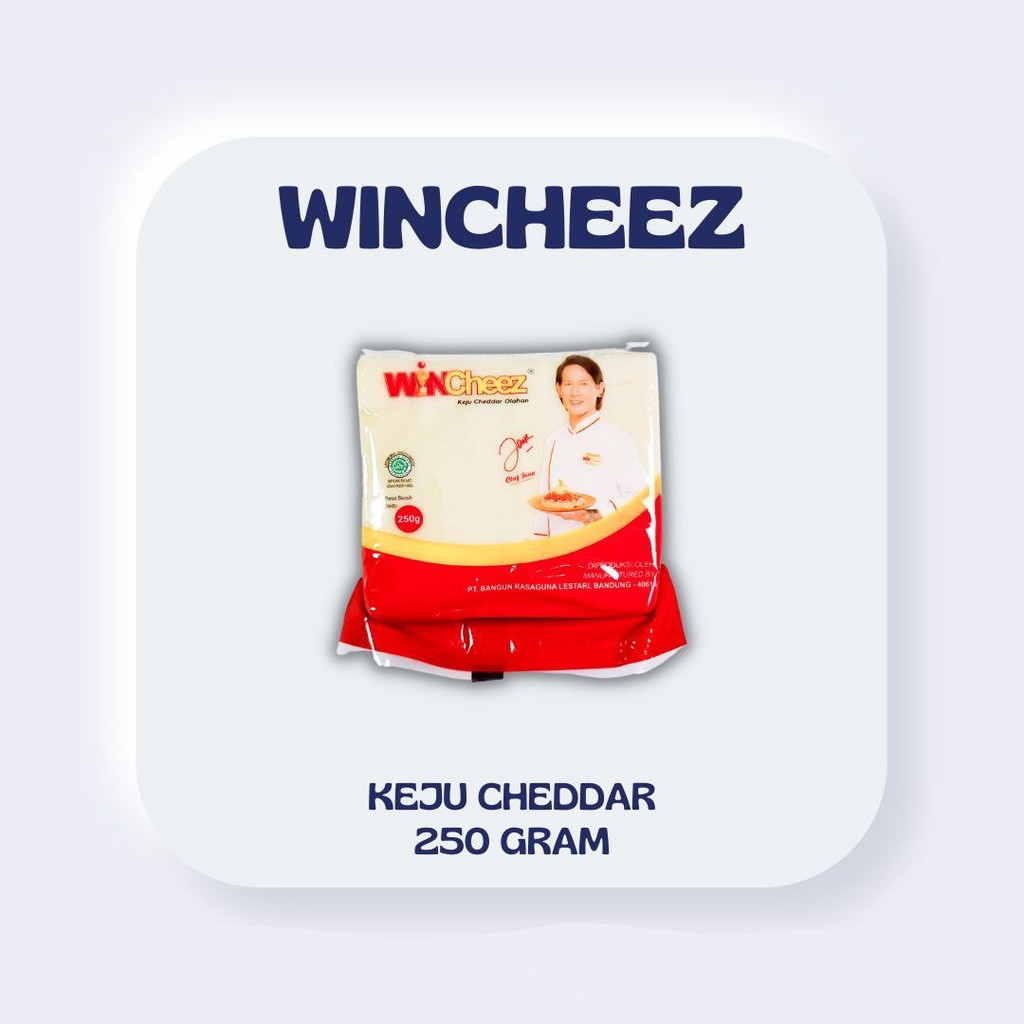 

ADDRIELLA Wincheez Keju Cheddar 250gr | Wincheez/Frozenfood/Frozenfood Murah