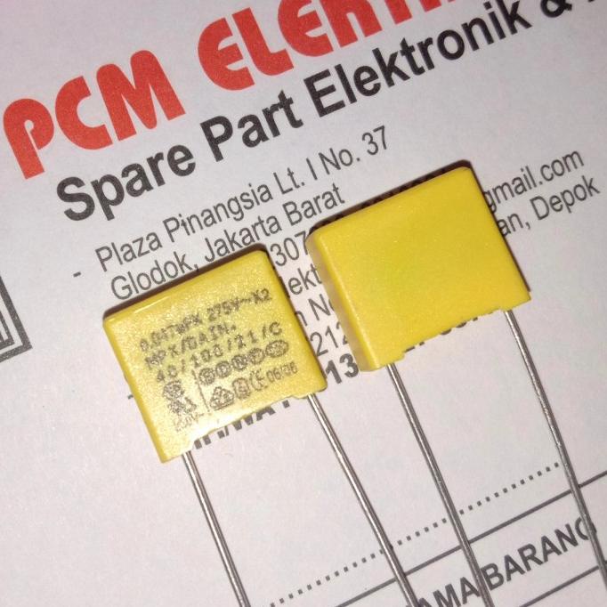 0.047uF 275V~ 47nF 275V 473 275V~ MKP kapasitor Capacitor pcmelektrob9090 Diminati Banget