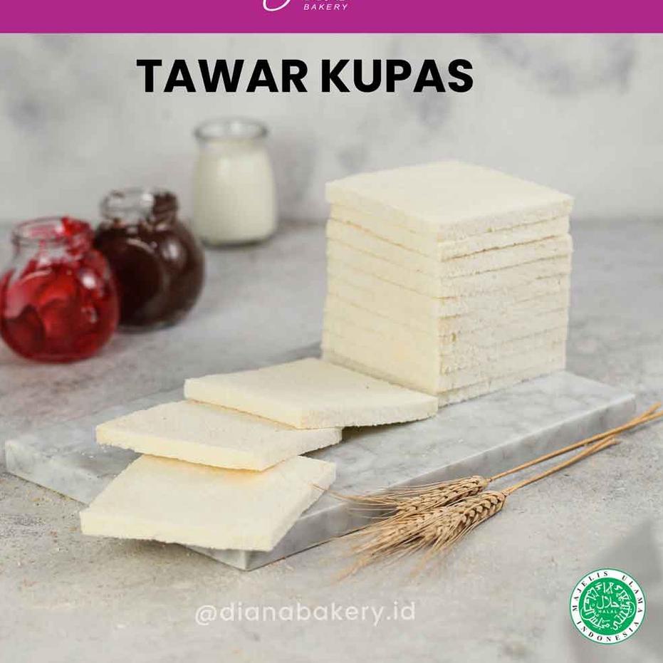 

Direkomendasikan Roti Tawar Kupas - Tawar Kupas Halal Tanpa Pengawet - Roti Tawar Lembut Murah Besar - Tawar Soft Diana Bakery