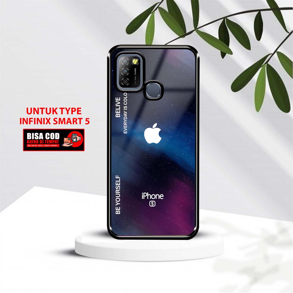 Case Infinix Smart 5 Smart 6 Ram 3 Terbaru [ Motif Apel ] Softcase 2D Glossy Infinix Smart 6 Ram 3- 