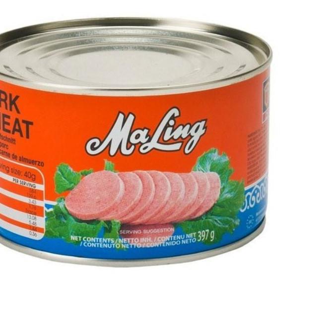 

✸ MA LING LUNCHEON PORK 397 GRAM TTS CANNED / DAGING HAM BABI MALING KALENG ➲