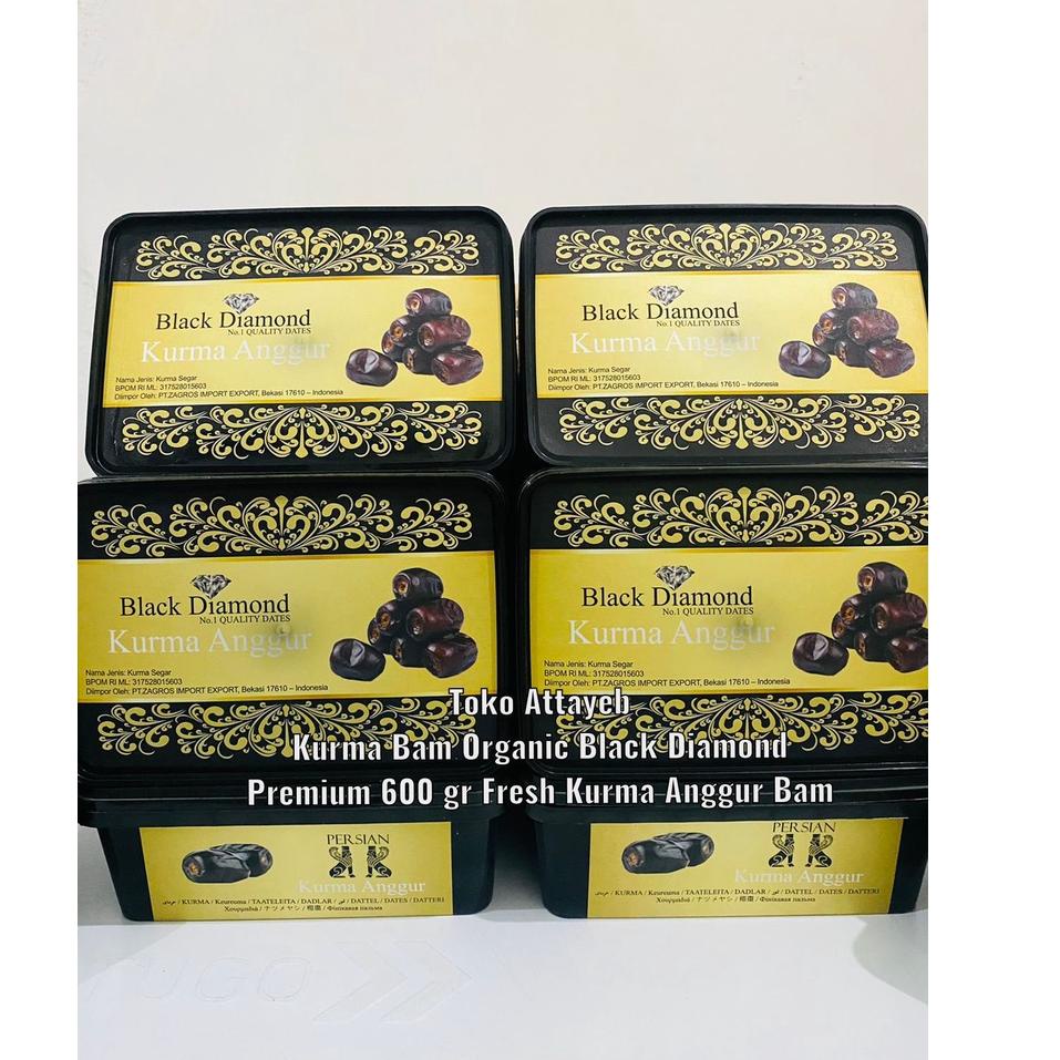 

Ω Kurma Bam Black Diamond Organic 600gr Kurma Bam Barari┃Kurma Angur Bam Organic Black Diamond 600gr ✶