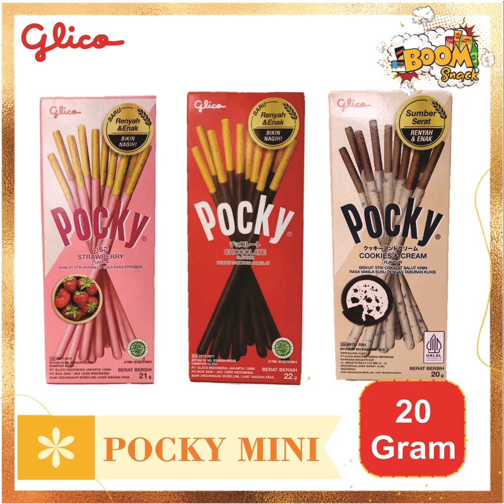 Pocky Mini Glico Kemasan 20 Gram