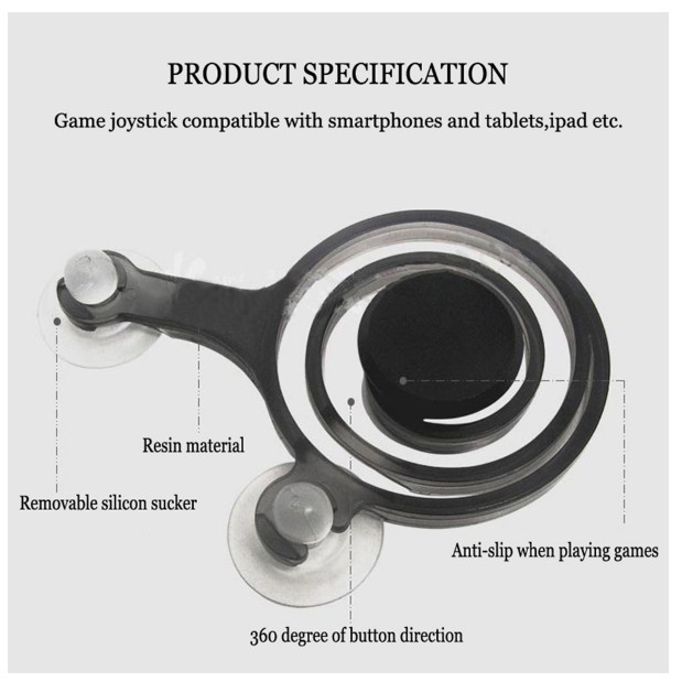 FYGALERY FM2P FLING MINI JOYSTIK MOBILE Dual Analog Joystick For Smartphone Gaming