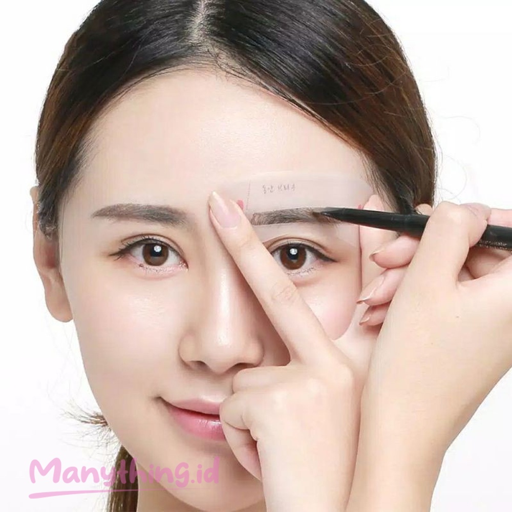 CETAKAN ALIS BROW CLASS 3 IN 1 / EYEBROW TEMPLATE / ALAT CETAK GAMBAR ALIS