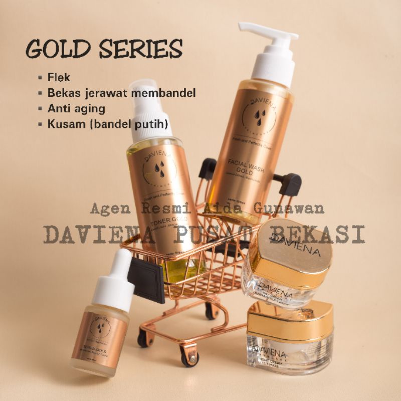 (READY STOCK) DAVIENA SKINCARE DARKSPOT SERIES(GOLD SERIES)|GOLD SERIES DAVIENA SKINCARE|DAVIENA|DAVIENASKINCARE