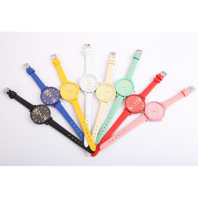 FYGALERY J119 Jam Tangan Wanita Mini Jam Analog Tali Kecil Fashion Cewek