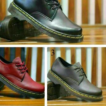 ֍ SEPATU DOCMART DR. MARTENS DR MARTENS LOW BOOTS CASUAL PRIA ✸