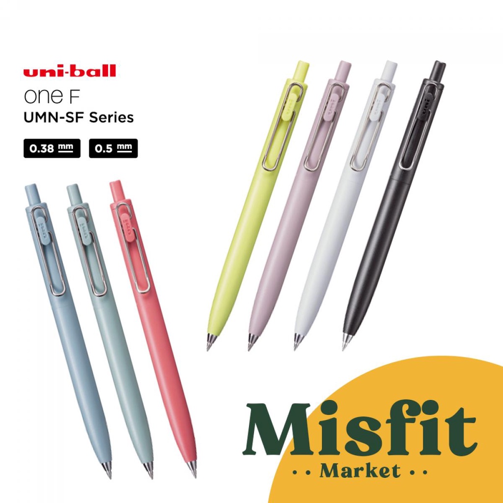 

Uni Ball One F UMN-SF Series 0.38 mm Ballpoint Pen Pulpen Gel Uniball Feel Bolpoin