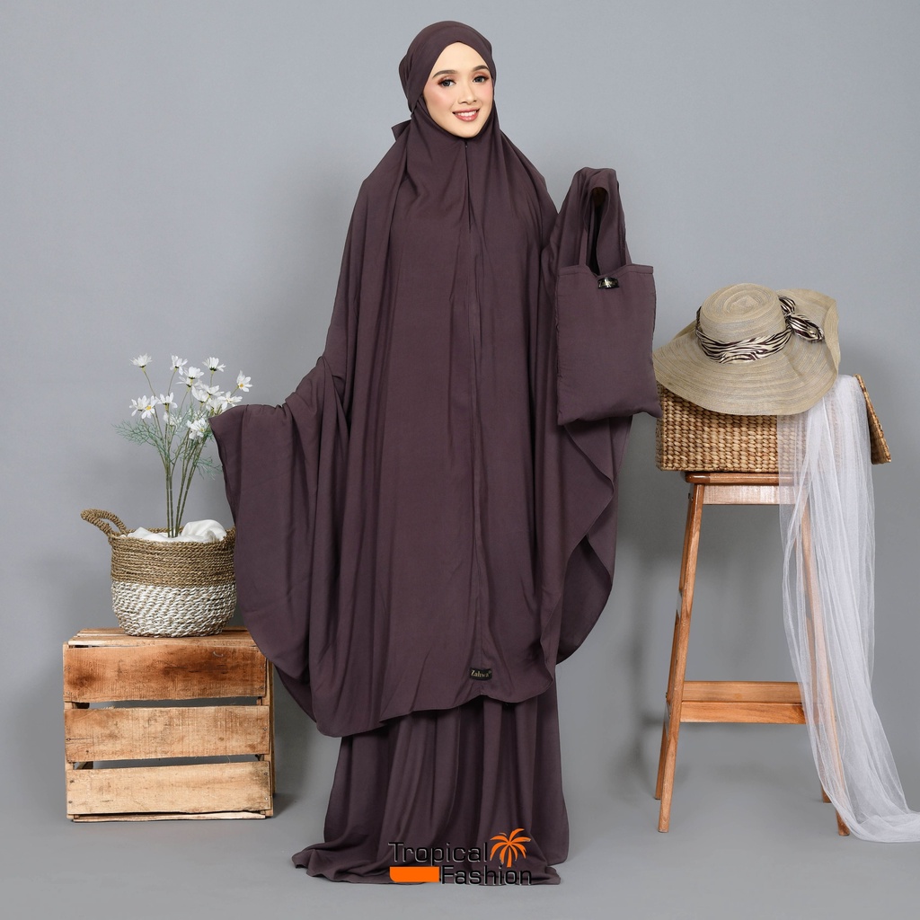 Mukena Bali 3 in 1 By Zahwa Bahan Rayon Janger Untuk Dewasa dan Remaja Termurah Kekinian