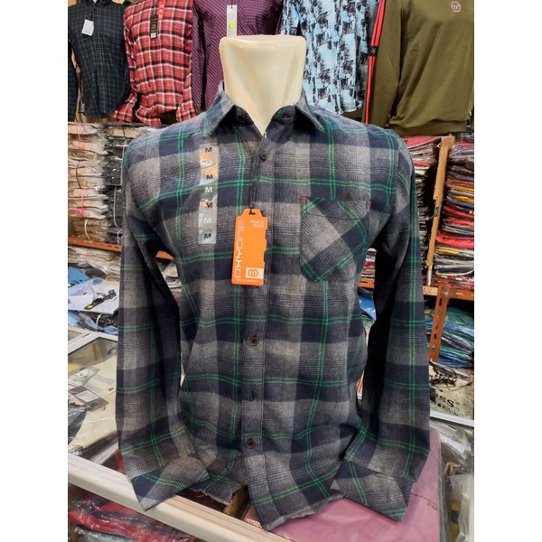 Kemeja Flanel Oxyone Panjang