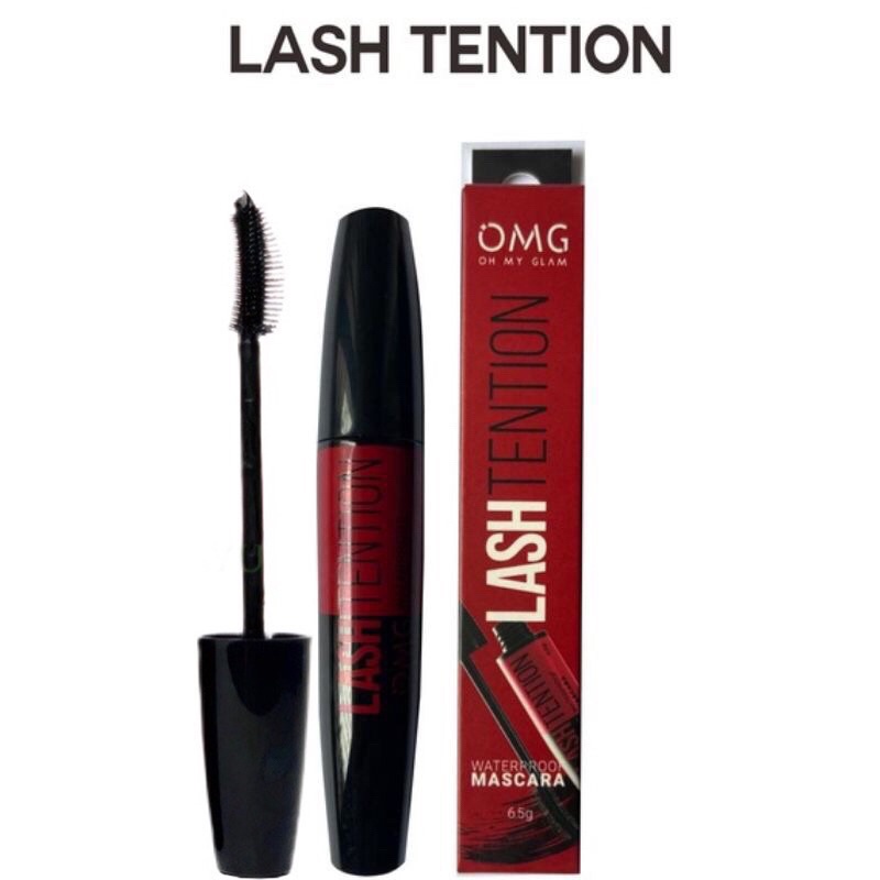 | LB |OMG  Oh My Glam Lashtention Maskara Waterproof - Maskara OMG