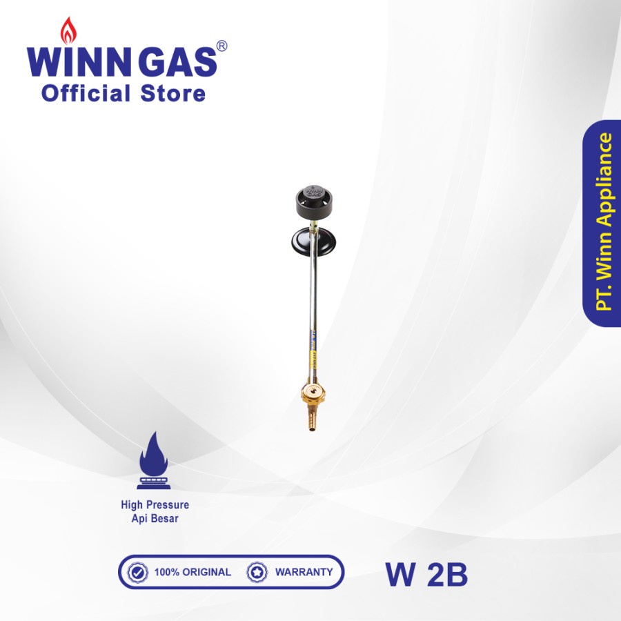 Winn Gas Kompor Mawar 2B Kompor Pedagang Kompor Restoran / Paket Kompor Regulator W80/W900